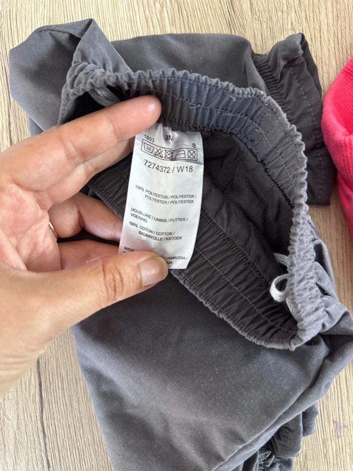 Lot 2 pantalons taille 3 mois - photo numéro 10