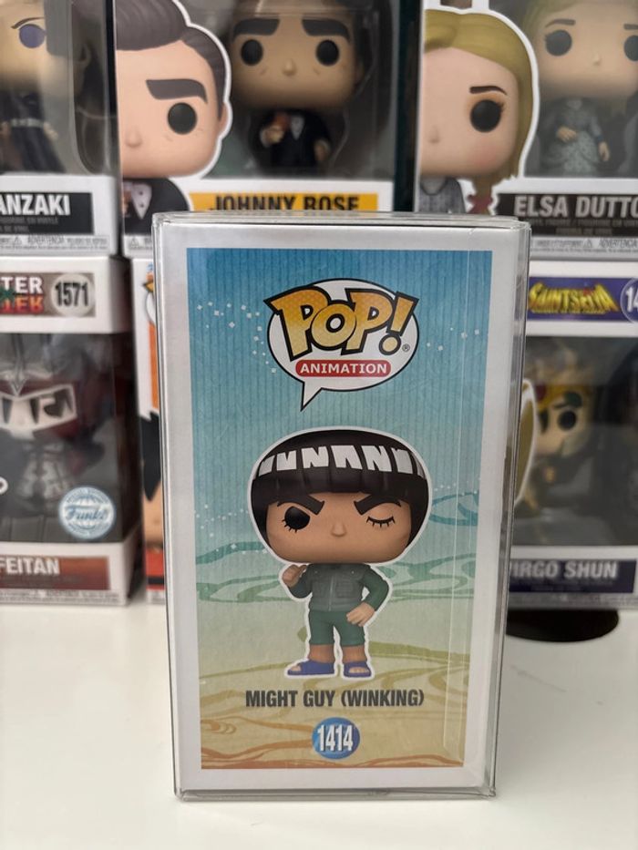 Funko pop might guy 1414 Hot topic naruto - photo numéro 4