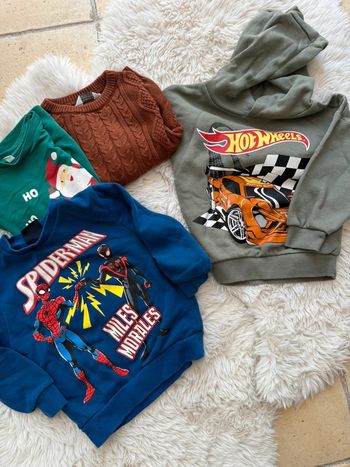 Lot de pull 3/4ans