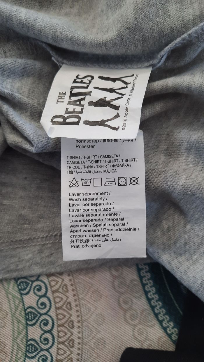 T-shirt the beatles - photo numéro 6