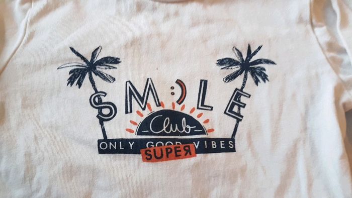 T-tshirt 6 mois gemo 0€50 -50% dès 2 achetés - photo numéro 2