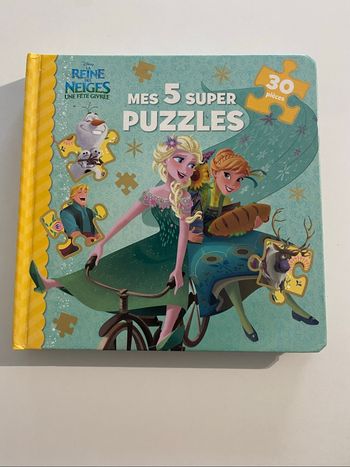 Mes 5 super Puzzles Reine des neiges