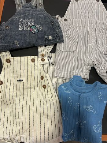 Lot de 5 salopette bébé 3 mois