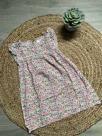 Robe 7/8 ans fleuris 