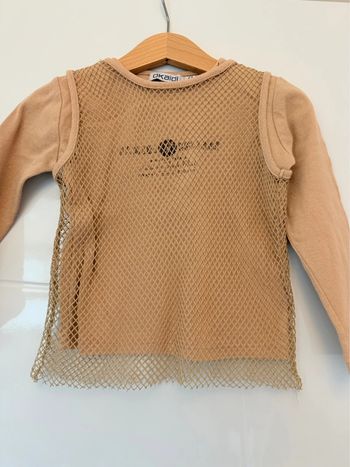 Tee-shirts Okaidi beige en 4ans