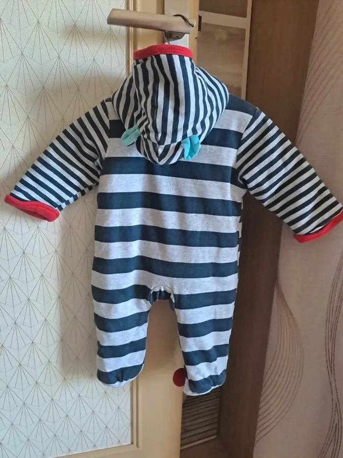 Combinaison garçon 3-6 mois comme neuve mi saison Pitter Patter - photo numéro 7