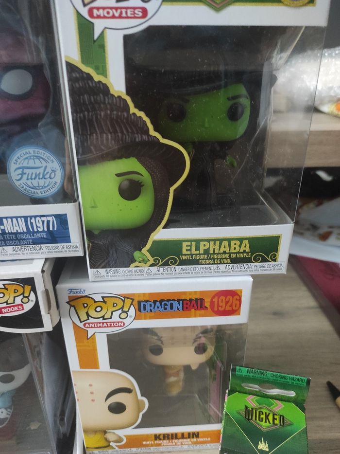 Lot de pop spiderman Inuyasha wicked stranger things dragon ball - photo numéro 2