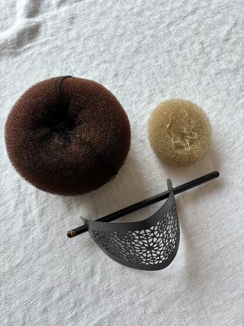 Accessoires pour chignon cheveux long