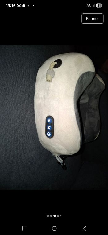 Coussin massant nuque 