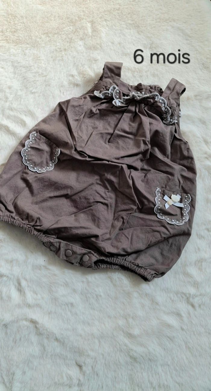 Barboteuse Tartine et chocolat taille 6 mois