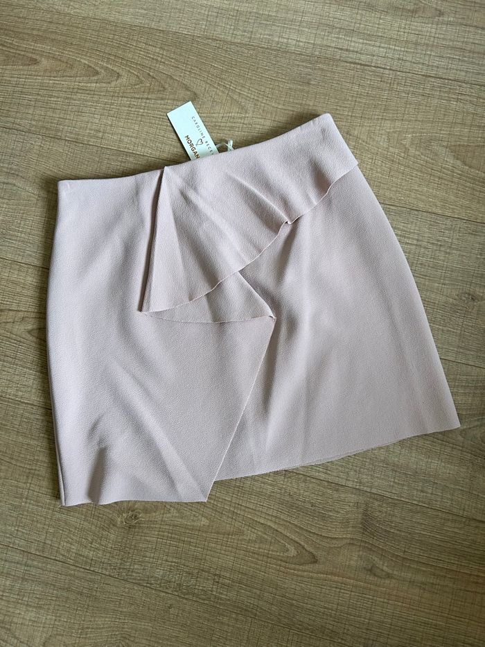 Jupe rose claire neuve Morgan taille 42 (valeur 65€) avec défaut - photo numéro 7