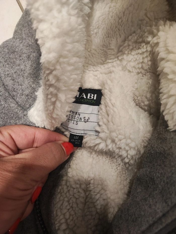 Manteau mixte garçon fille Kiabi 6 mois (78) - photo numéro 2