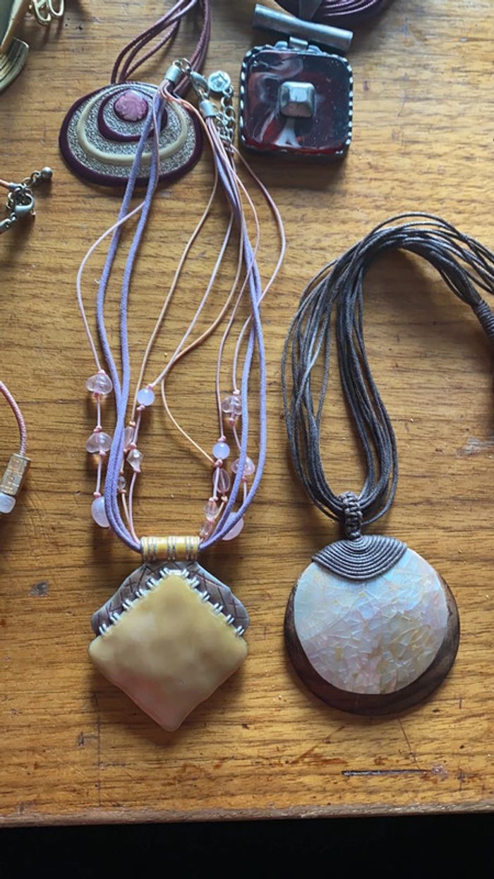 Lot collier fantaisie - photo numéro 2