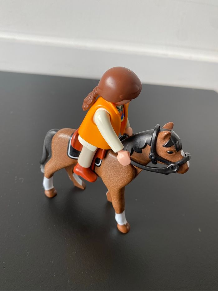 Playmobil : cavalière et son cheval - photo numéro 3