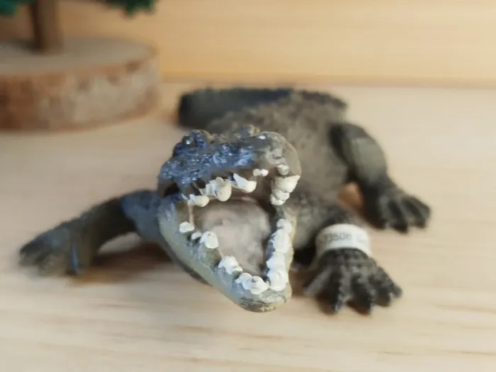 Schleich Crocodile Alligator Figurine animal de la savane