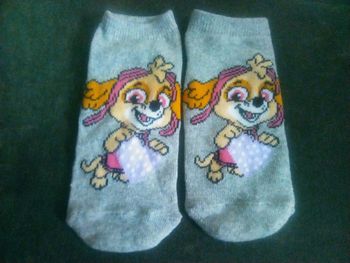 Chaussette paw patrol grise