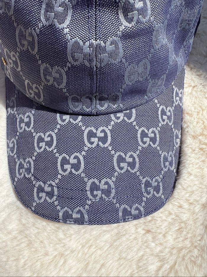 Casquette Gucci dubai bleu - photo numéro 3