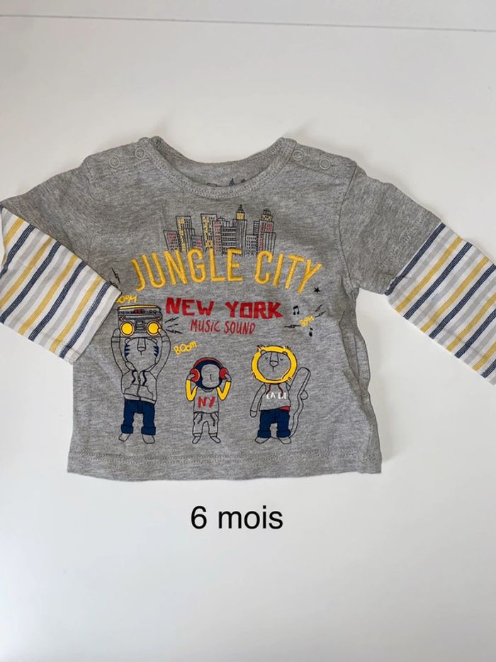 Tee shirt 6 mois