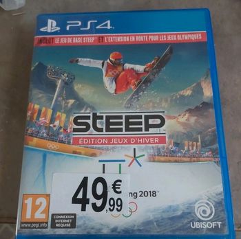 Jeu ps4 Steep jeux d'hiver très bon état