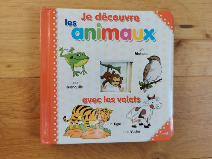 Livre animaux avec volets