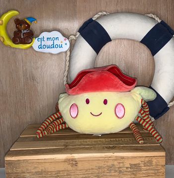 NOU01 doudou crabe 🦀 nounours