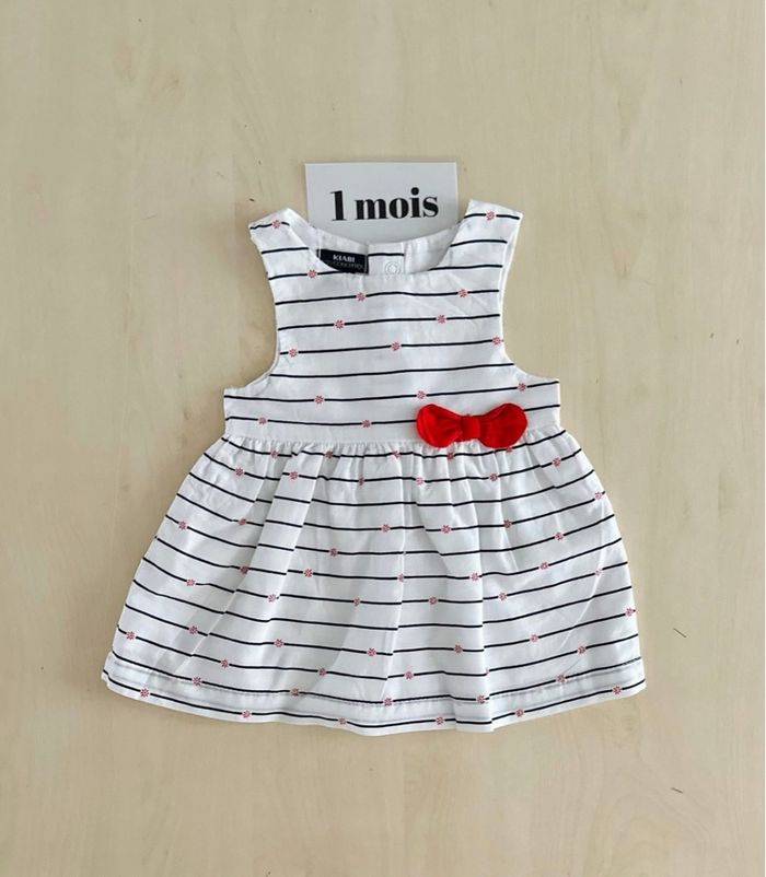 Robe été bébé fille - Kiabi - taille 1 mois 53/55 cm
