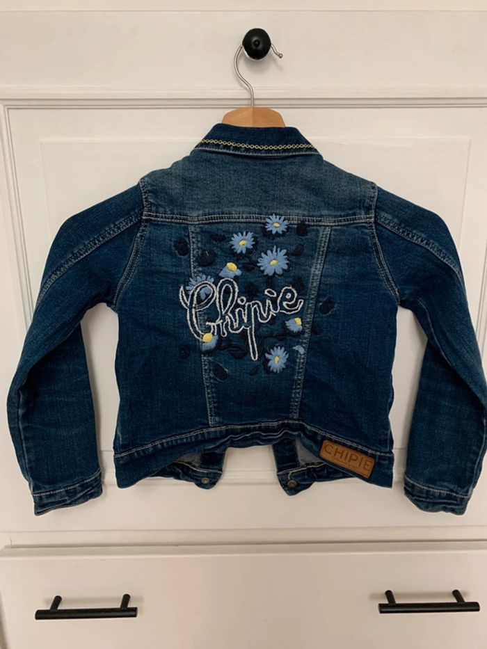 Veste en jean chipie fille 8 ans - photo numéro 2