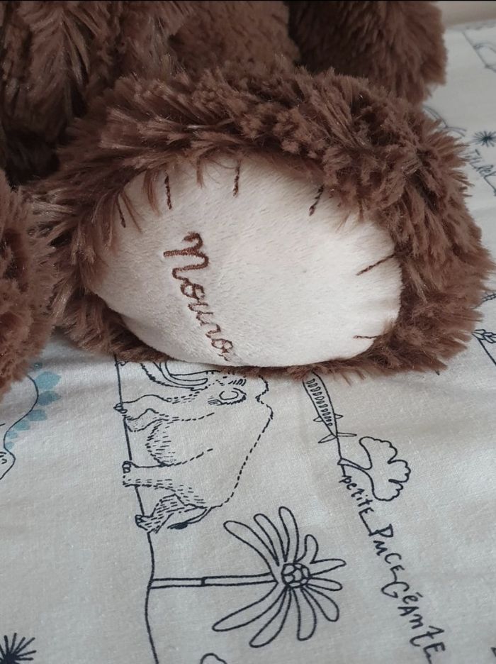 Grand ours en peluche marron - photo numéro 4