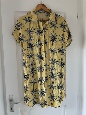 Robe chemise à motifs