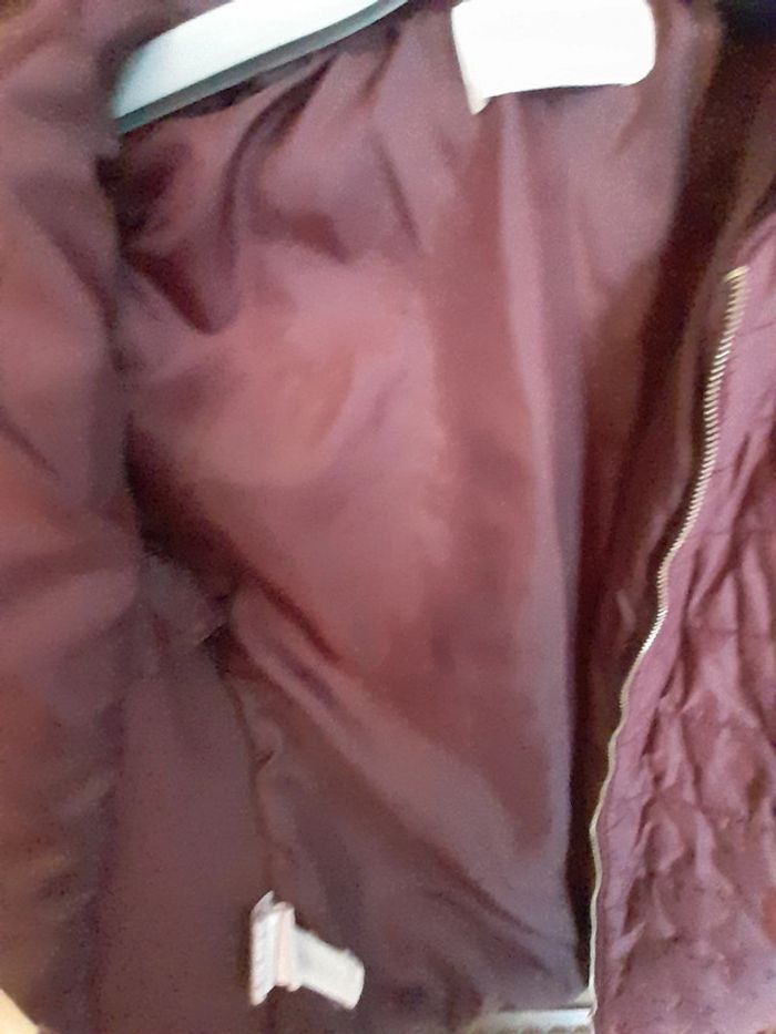 Veste grenat - photo numéro 2