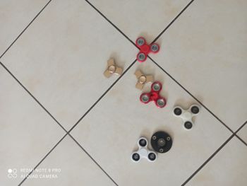 Lot de 7 hand spinner