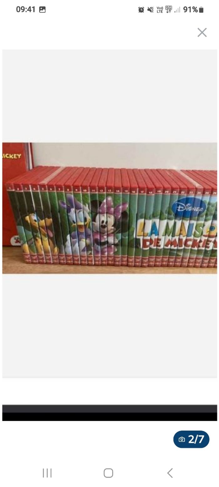 Lot Maison de Mickey et livre puzzle - photo numéro 2