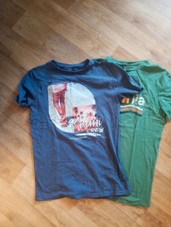 Lot de 2 t-shirt Kiabi S