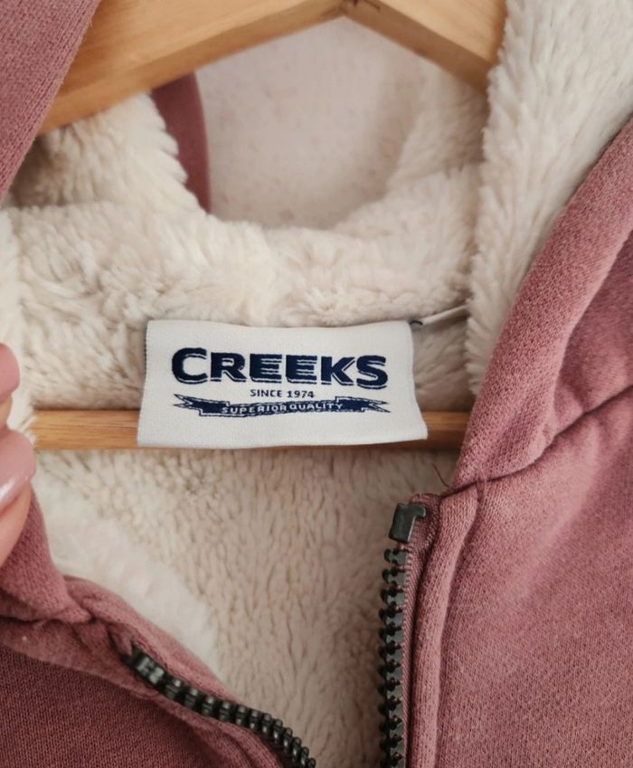 Veste zippée Creeks – Fille 16 ans, vieux rose - photo numéro 3