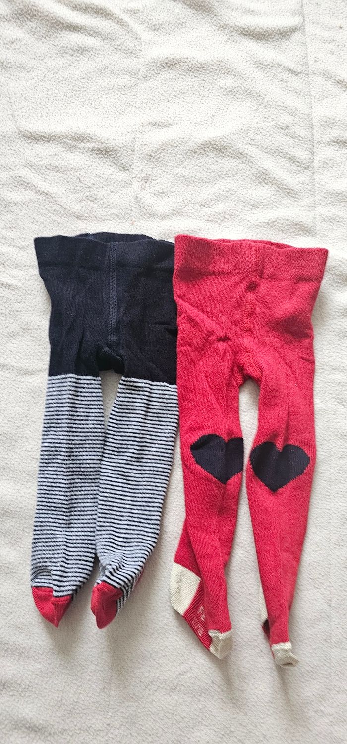 2 paires Collants neuf petit bateau - photo numéro 2