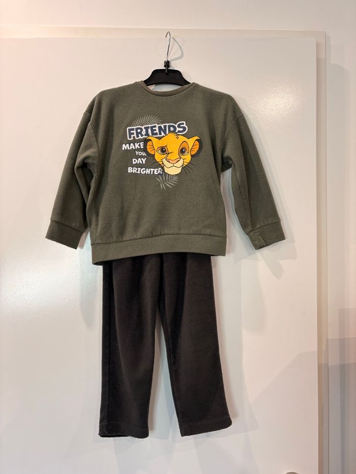 Pyjama polaire Disney Le Roi Lion