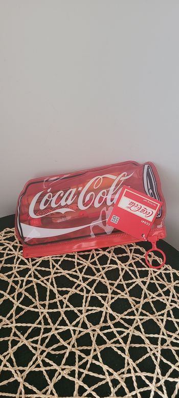 Set d'écriture avec trousse coca cola