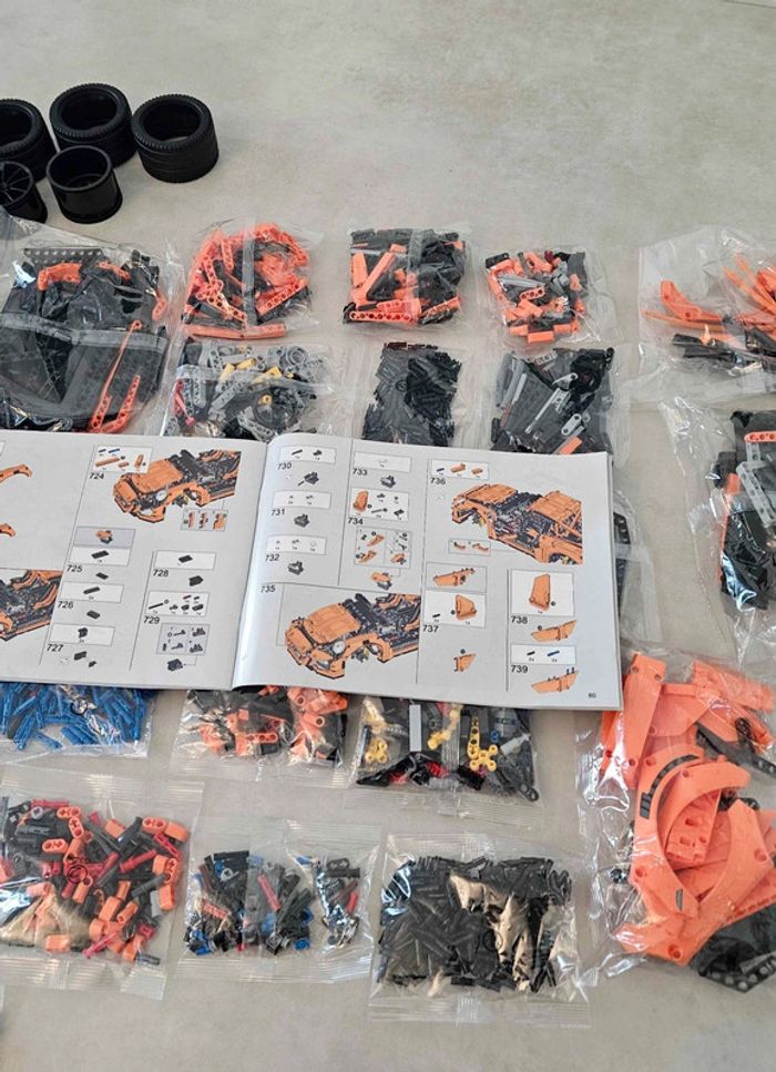 Set de construction Porsche 911 GT3 RS MOC Technic – Compatible avec LEGO 42056 - photo numéro 5