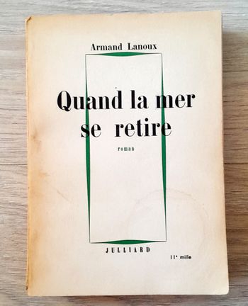 quand la mer se retire - armand lanoux