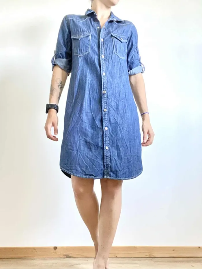 Robe Mango Jean - photo numéro 2