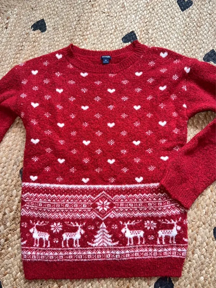 Pull de Noël fille kiabi 8 ans