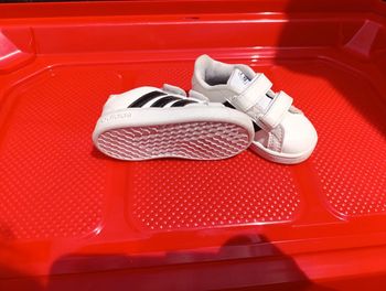 Adidas blanche et noir