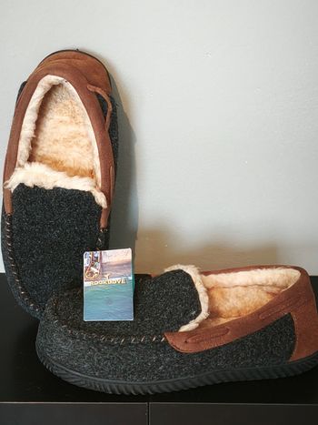 Pantoufles mocassins homme