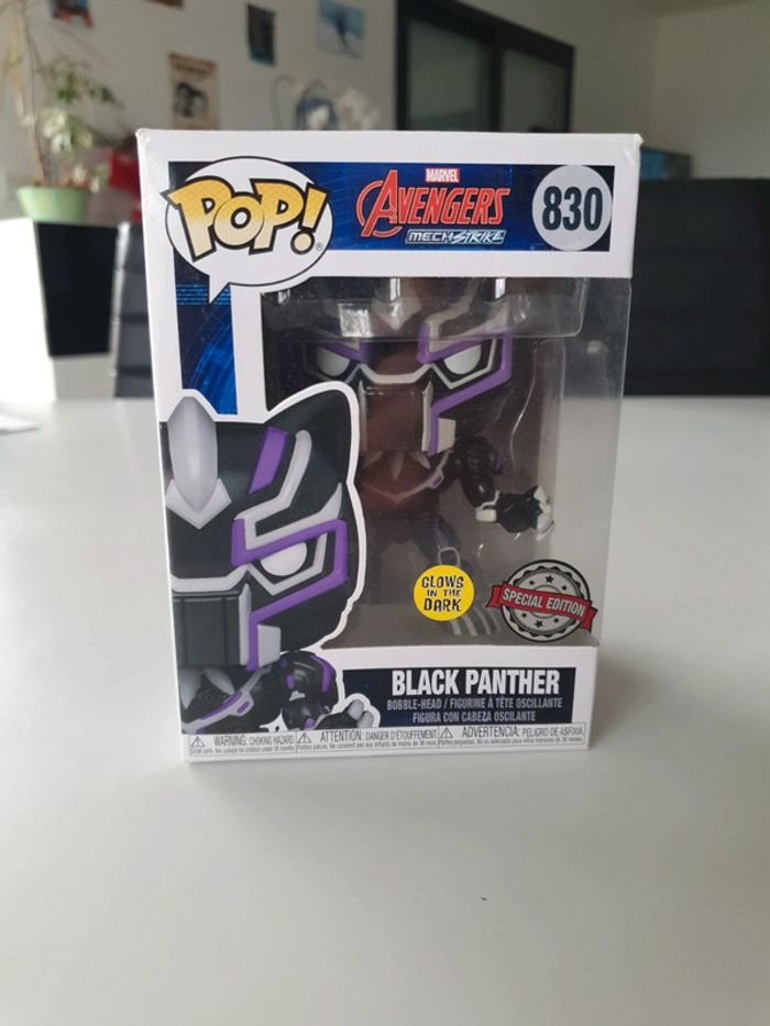 Pop Avengers Black Panther N°830 special Edition