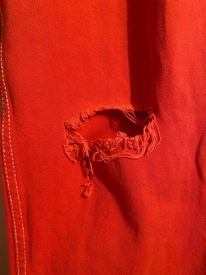 Jeans rouge T42 - photo numéro 3
