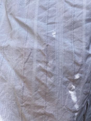 Chemise blanche tout coton
