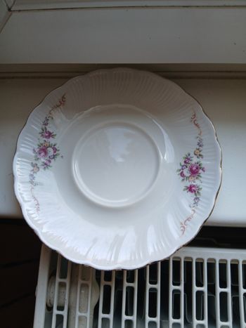 Assiette porcelaine de Bavière