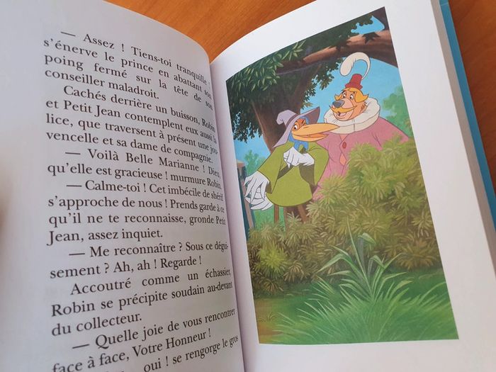 Livre Robin des Bois numero 1414,  dès 8 ans Bibliotheque Rose Disney - photo numéro 5