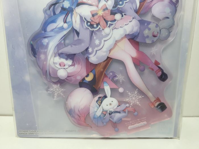 Snow Miku Hatsune Miku Stand Acrylic Ichiban Kuji D - photo numéro 3