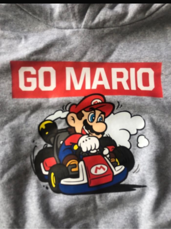 Sweat à capuche Mario kart - photo numéro 2